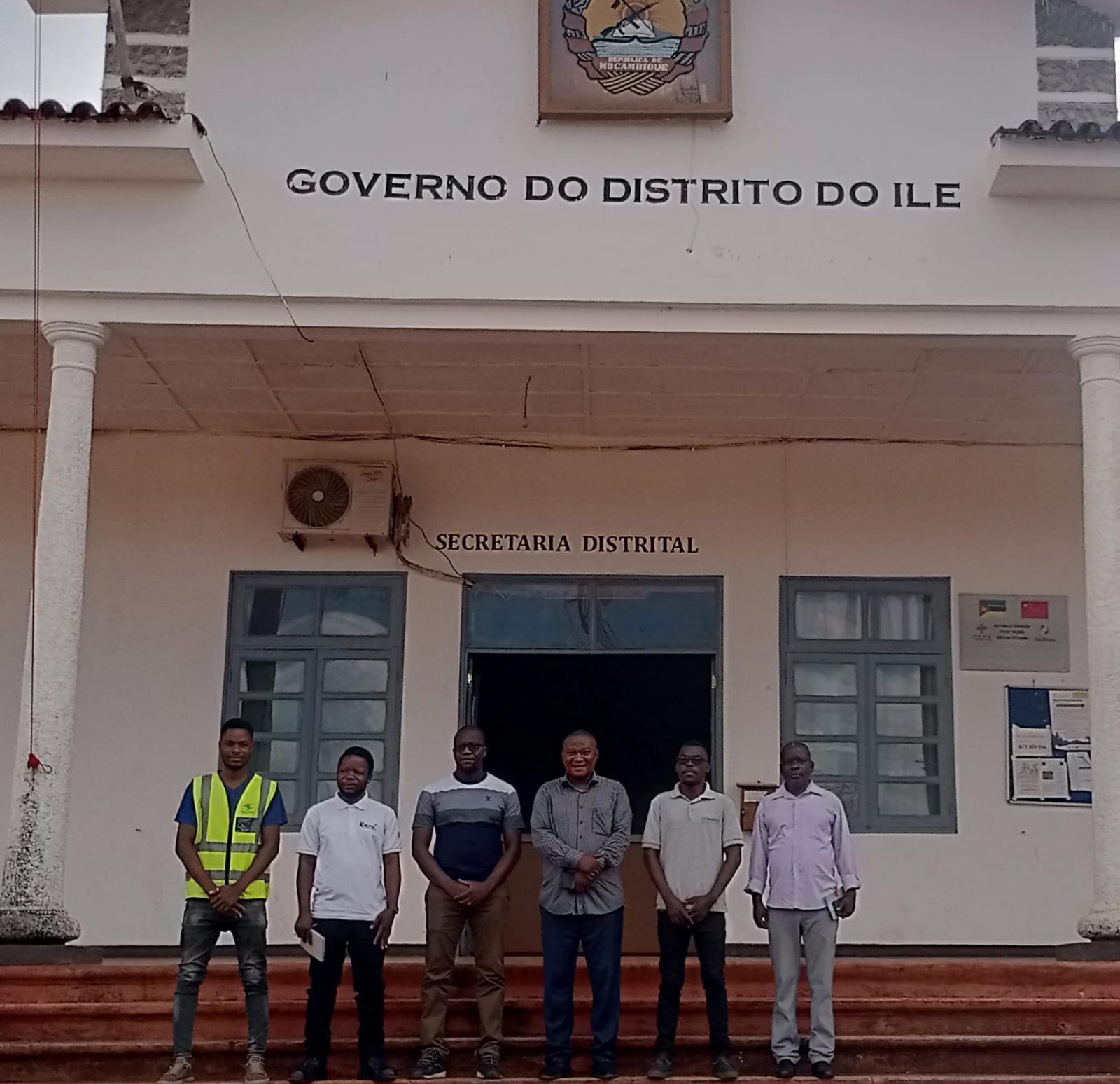 DARA field team during a regional assignment in Mozambique